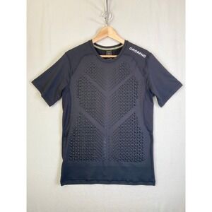 OMORPHO Gravity Sportswear Weighted Shirt Men's Small Black Short Sleeve